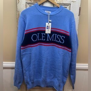 NWT Ole Miss Sweater by HillFlint sz XL